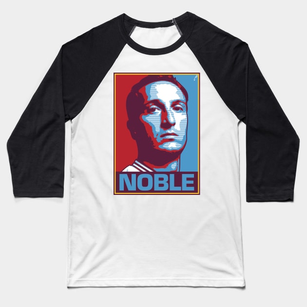 Noble Baseball T-Shirt by DAFTFISH